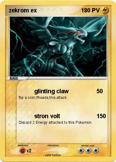 Pokemon zekrom ex