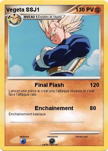 Pokemon Vegeta SSJ1