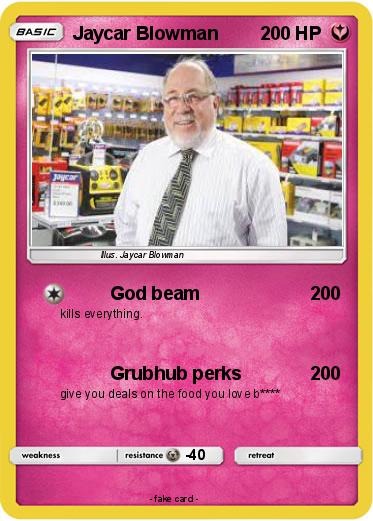 Pokemon Jaycar Blowman