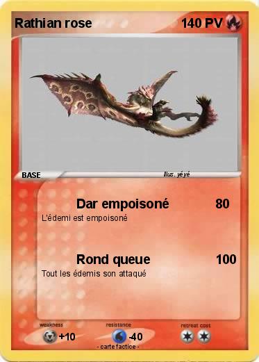 Pokemon Rathian rose