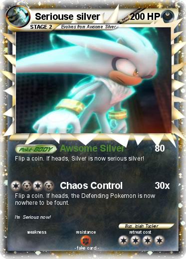 Pokemon Seriouse silver