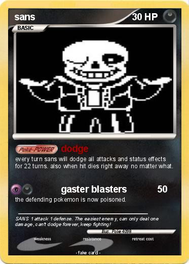 Pokemon sans