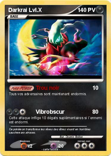 Pokemon Darkrai Lvl.X
