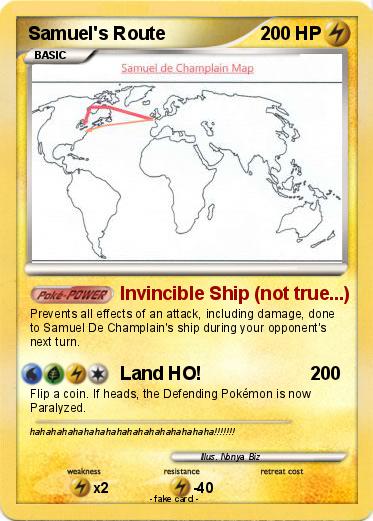 Pokemon Samuel's Route