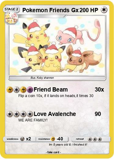 Pokemon Pokemon Friends Gx