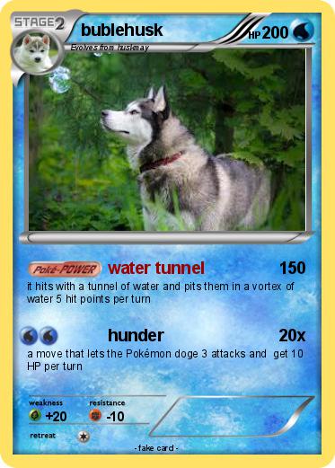 Pokemon bublehusk
