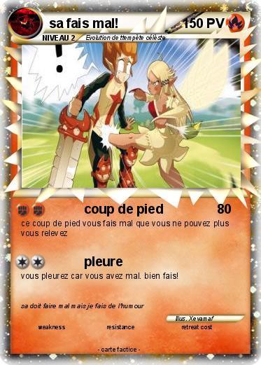 Pokemon sa fais mal!
