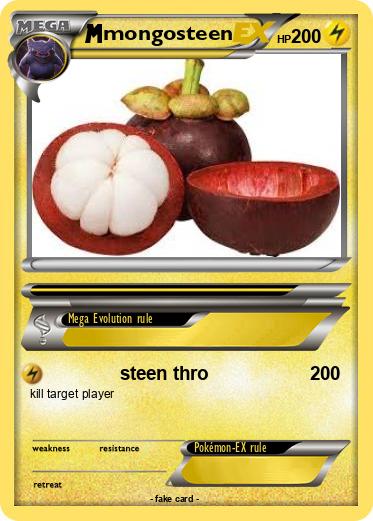 Pokemon mongosteen