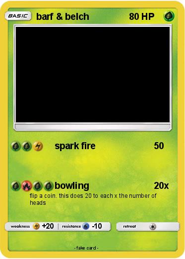 Pokemon barf & belch