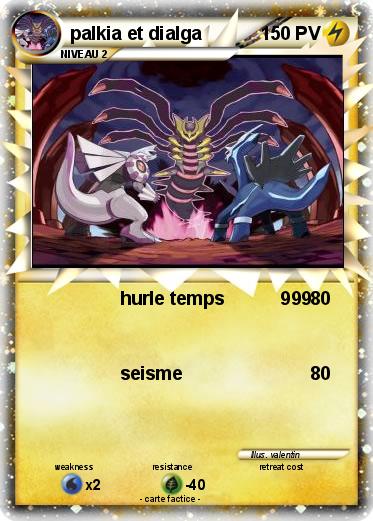 Pokemon palkia et dialga