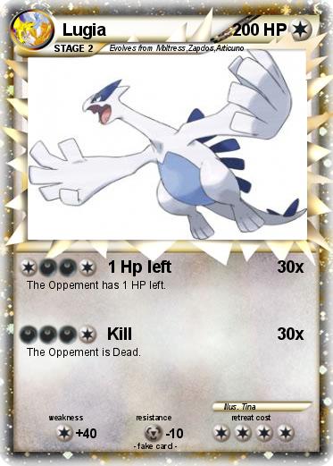 Pokemon Lugia