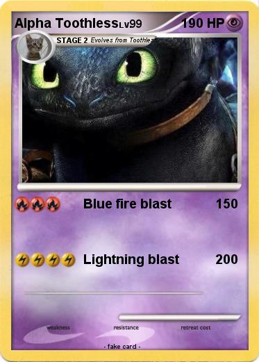 Pokemon Alpha Toothless