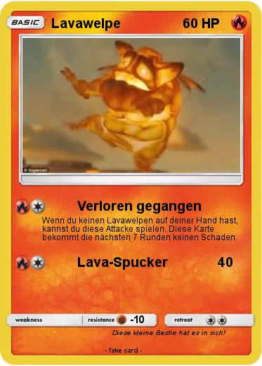 Pokemon Lavawelpe