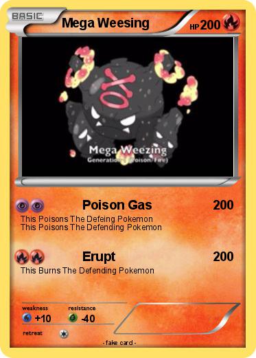 Pokemon Mega Weesing