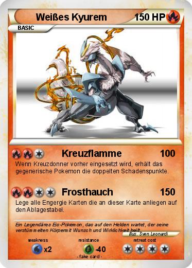 Pokemon Weißes Kyurem