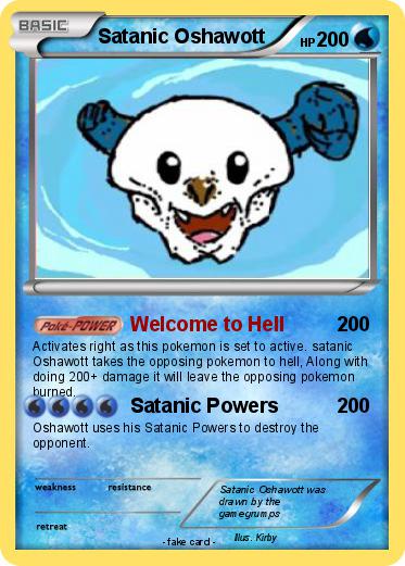 Pokemon Satanic Oshawott