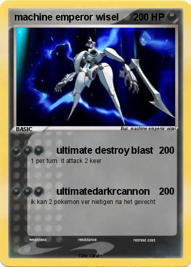 Pokemon machine emperor wisel