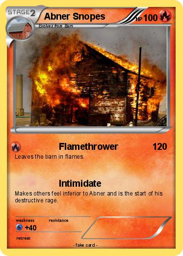 Pokemon Abner Snopes