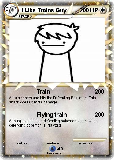 Pokemon I Like Trains Guy