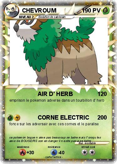 Pokemon CHEVROUM