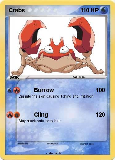 Pokemon Crabs