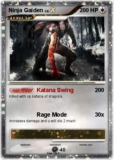 Pokemon Ninja Gaiden