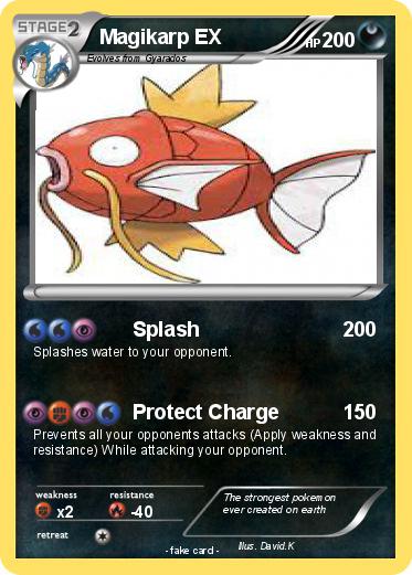 Pokemon Magikarp EX