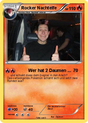 Pokemon Rocker Nachtelfe