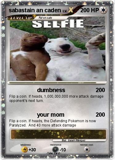 Pokemon sabastain an caden