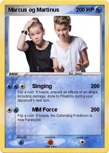 Pokemon Marcus og Martinus