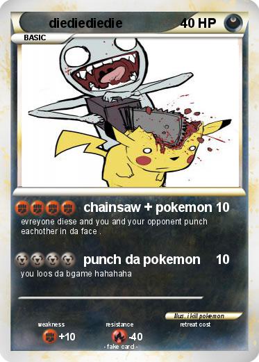 Pokemon diediediedie