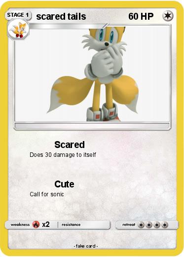 Pokemon scared tails