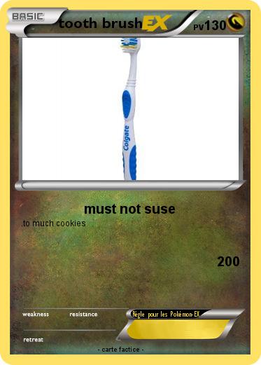 Pokemon tooth brush
