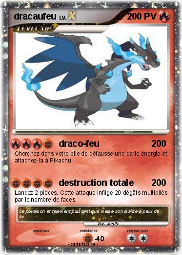 Pokemon dracaufeu