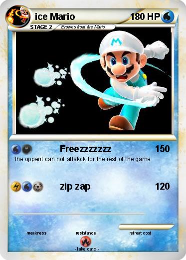 Pokemon ice Mario