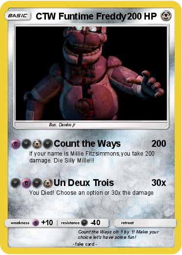 Pokemon CTW Funtime Freddy