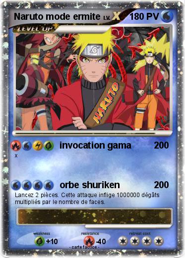Pokemon Naruto mode ermite
