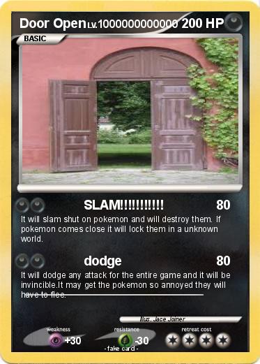 Pokemon Door Open