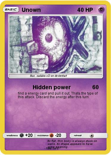 Pokemon Unown