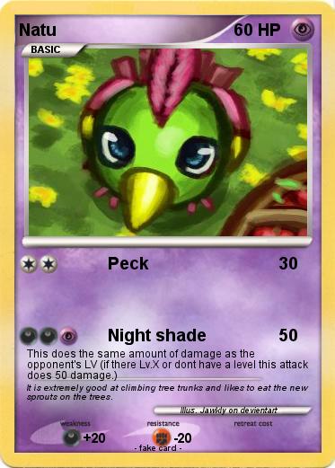 Pokemon Natu