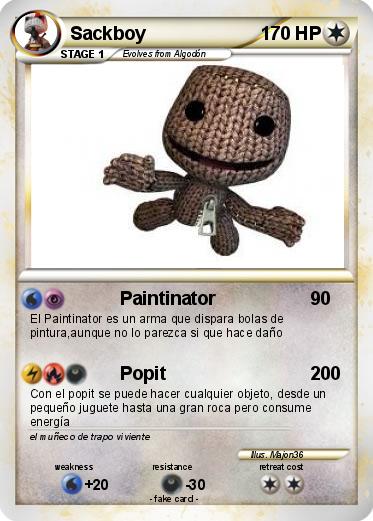 Pokemon Sackboy