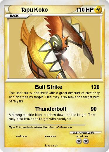 Pokemon Tapu Koko