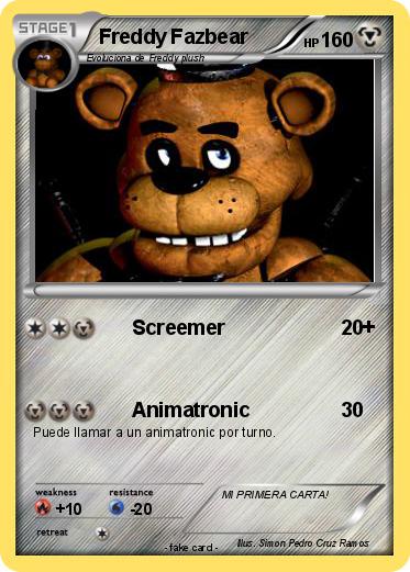 Pokemon Freddy Fazbear