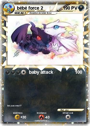 Pokemon bébé force 2