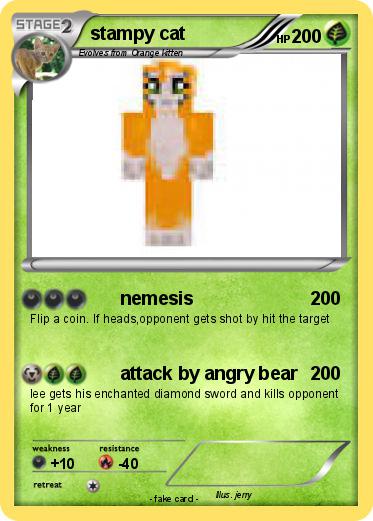 Pokemon stampy cat