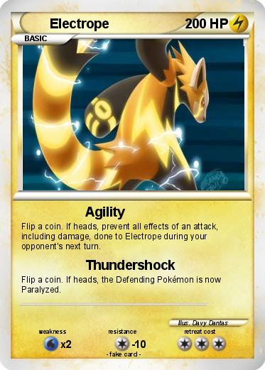 Pokemon Electrope