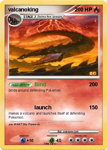 Pokemon valcanoking