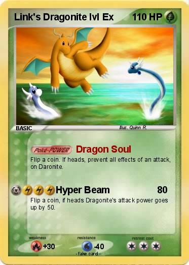 Pokemon Link's Dragonite lvl Ex