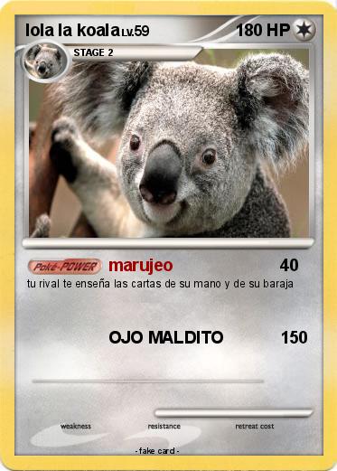 Pokemon lola la koala