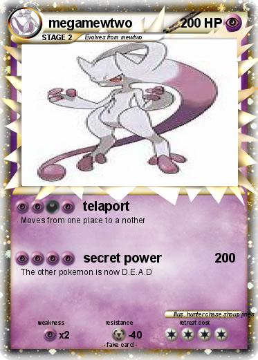 Pokemon megamewtwo